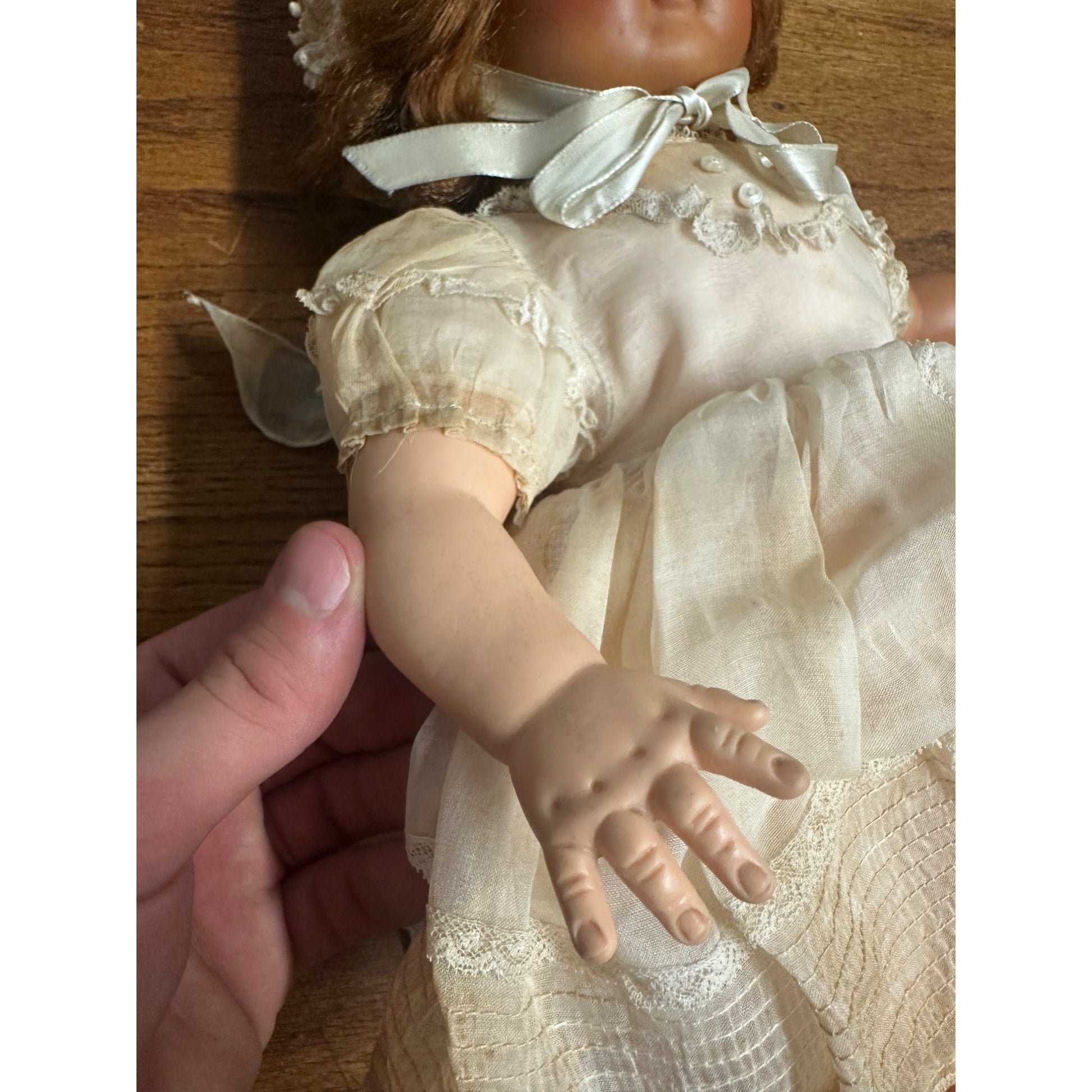 Vintage Madame Alexander Mama Crier Doll Red Hair 18"