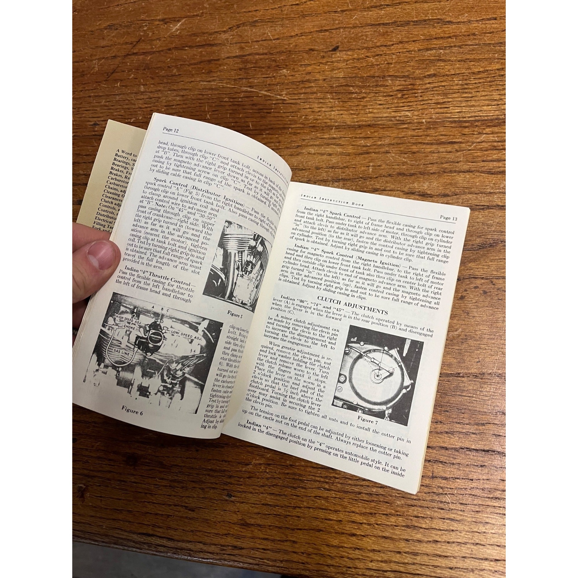 Indian Motorcycles Riders Instruction Book Reprint Reproduction 1951 Edition