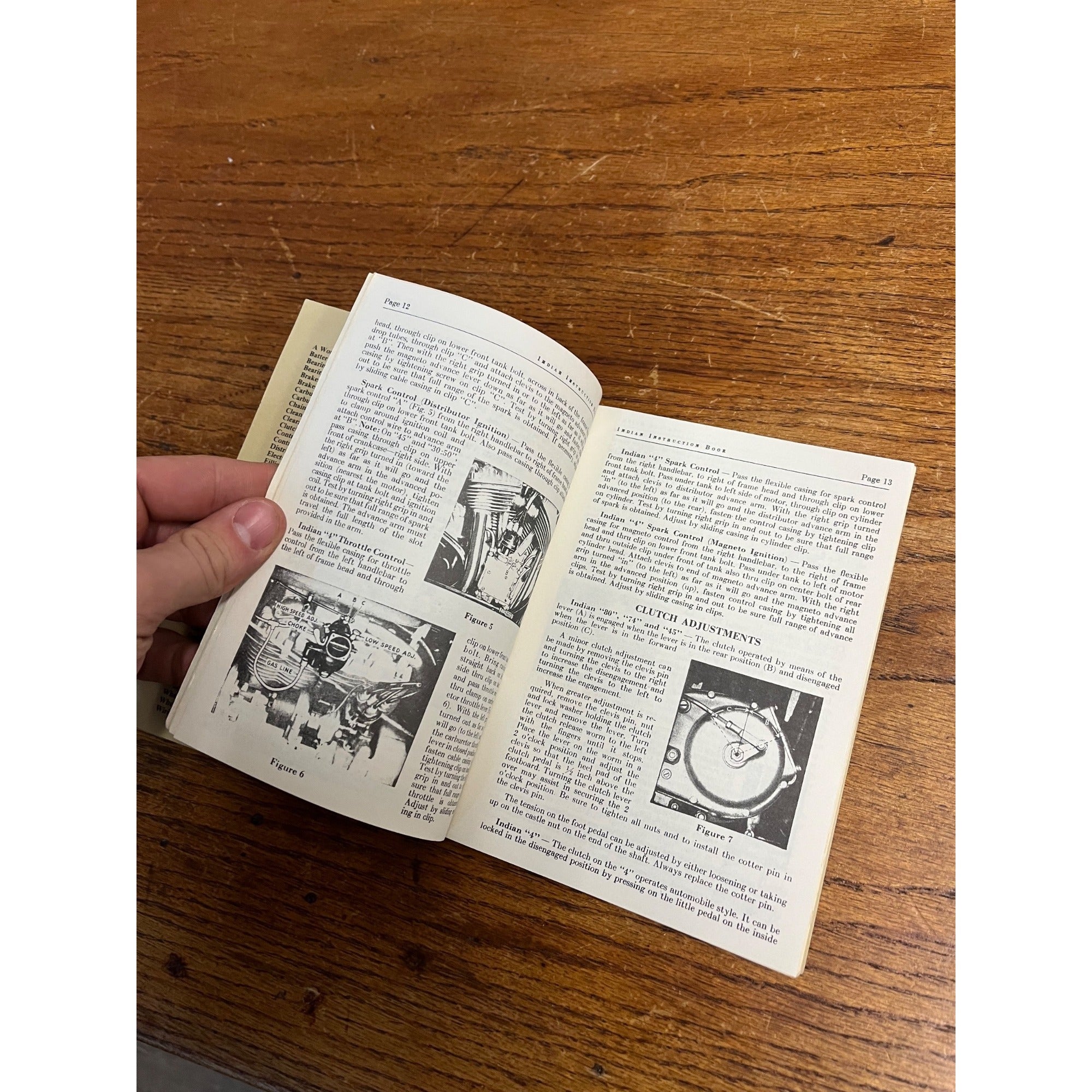 Indian Motorcycles Riders Instruction Book Reprint Reproduction 1951 Edition