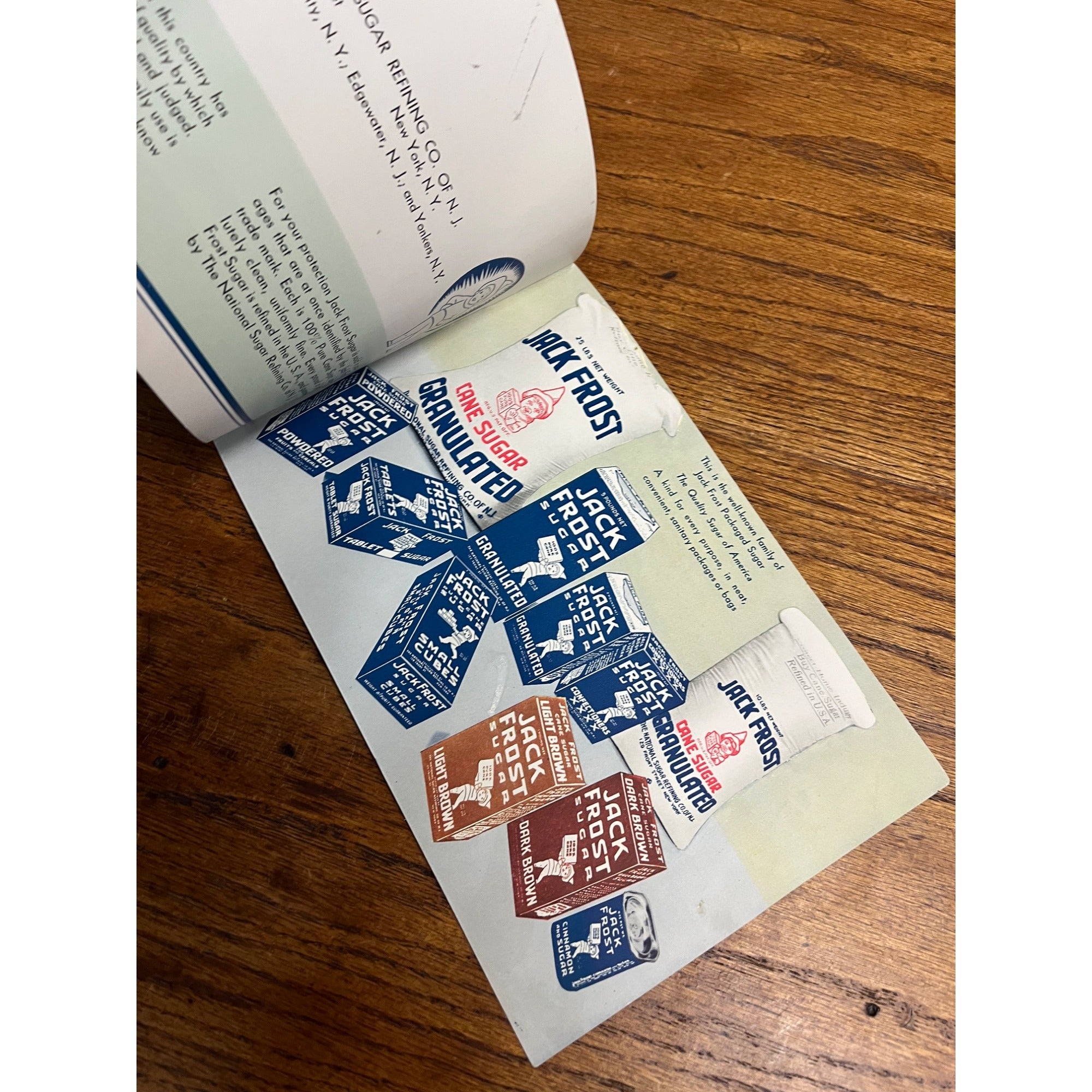 Century of Progress Souvenir Book World's Fair Chicago 1934 Jack Frost Sugar Booklet