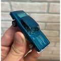 Vintage 1968 Hot Wheels Redlines Custom Barracuda Aqua Teal HK - Very Good