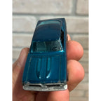 Vintage 1968 Hot Wheels Redlines Custom Barracuda Aqua Teal HK - Very Good