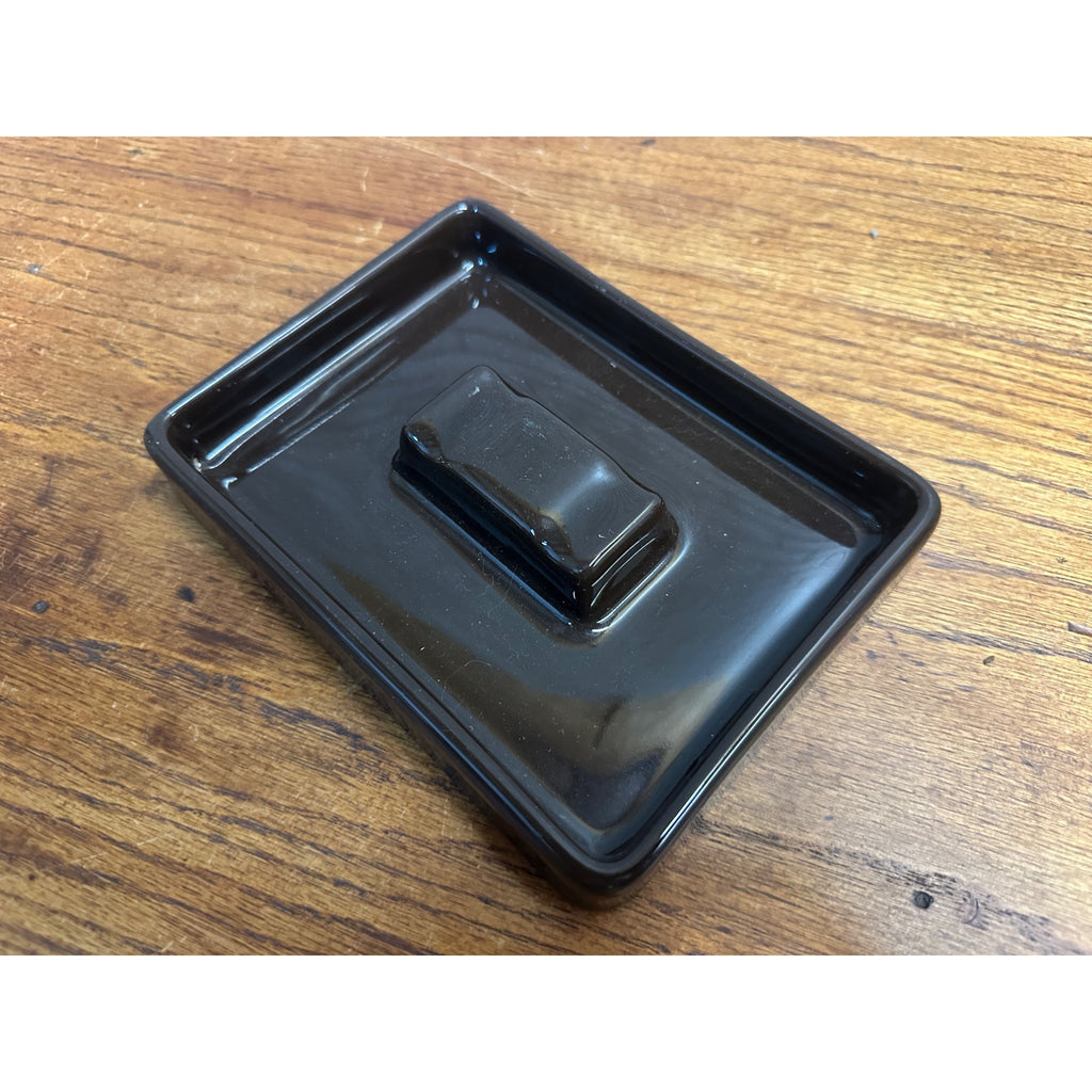 Vintage 1960s Kohler Company Porcelain Brown MCM Mid-Century Ashtray Wisconsin