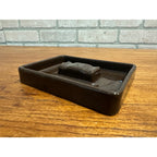 Vintage 1960s Kohler Company Porcelain Brown MCM Mid-Century Ashtray Wisconsin