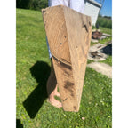 Antique Primitive 19th c. Fish Carved Wooden Pattern for Weathervanes