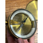 Antique 1880s Gurley Miner's Dip Needle Compass w/Original Leather Pouch Mining
