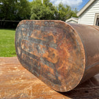 Vintage 1920s Copper Boiler Wash Tub Revere Brand w/ Lid Farmhouse Canning CLEAN