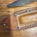 Vintage Utica Sportsman fixed Blade Hunting Knife & Sheath