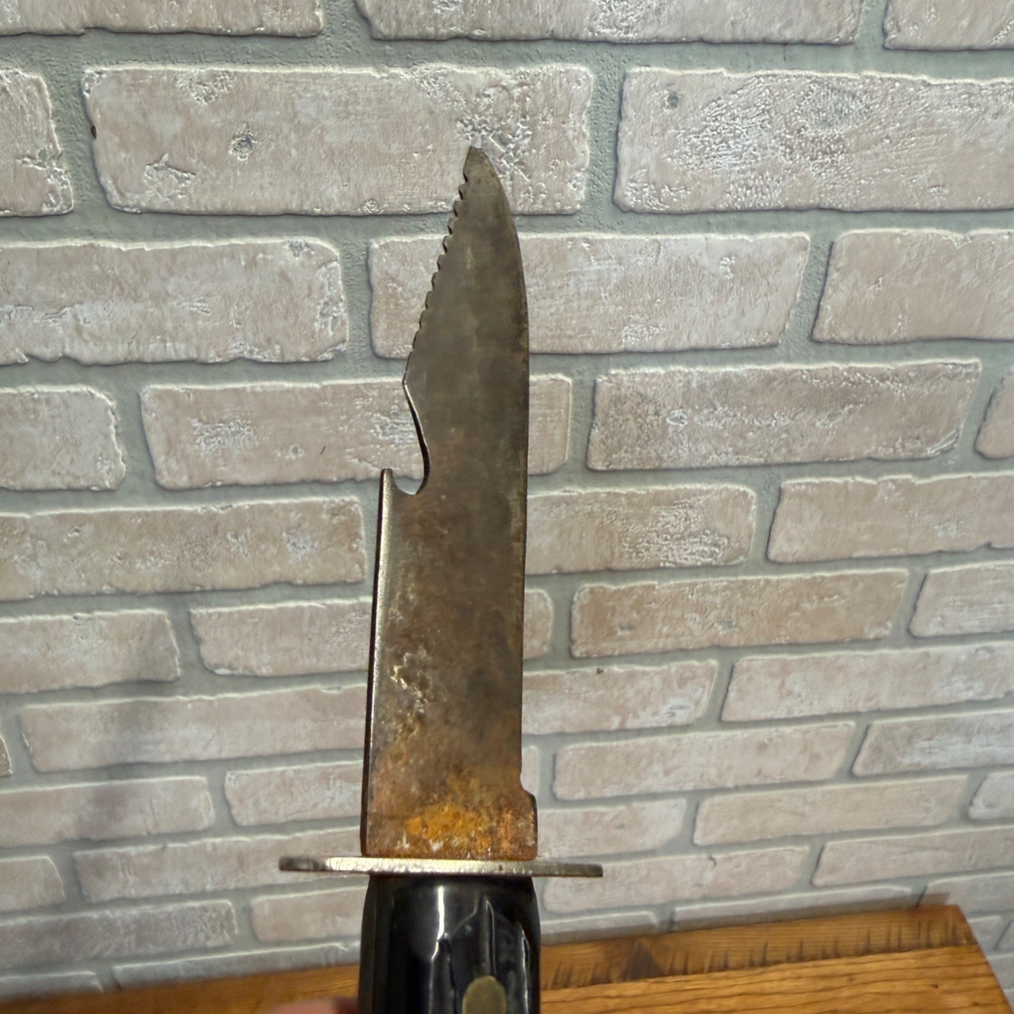 Vintage Utica Sportsman fixed Blade Hunting Knife & Sheath