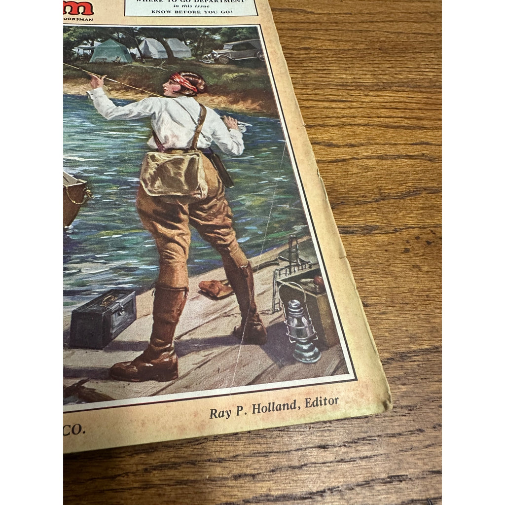 Vintage Field & Stream Outdoorsman Magazine (June 1926) No 2 Hunting Fishing
