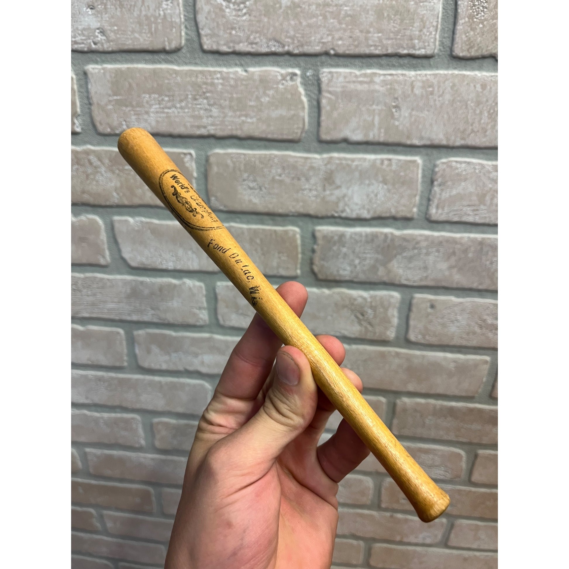 Vintage Mini Souvenir Baseball Bat Minor League World Champions - Panthers?