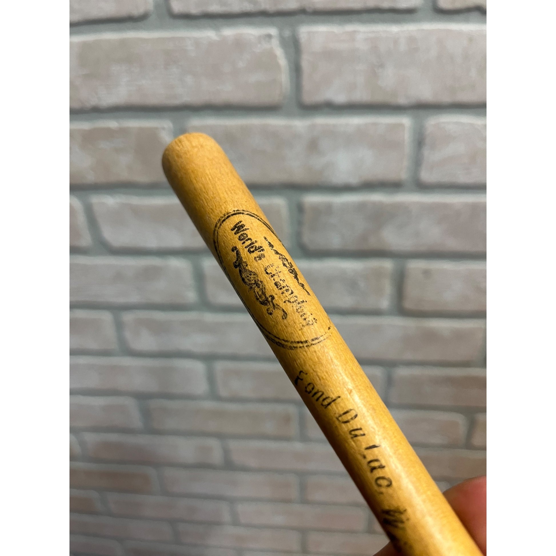 Vintage Mini Souvenir Baseball Bat Minor League World Champions - Panthers?