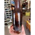 Pre-Prohibition Schlitz Brewing Co. Amber Embossed Beer Bottle Milwaukee - CLEAN