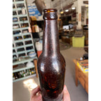 Pre-Prohibition Schlitz Brewing Co. Amber Embossed Beer Bottle Milwaukee - CLEAN
