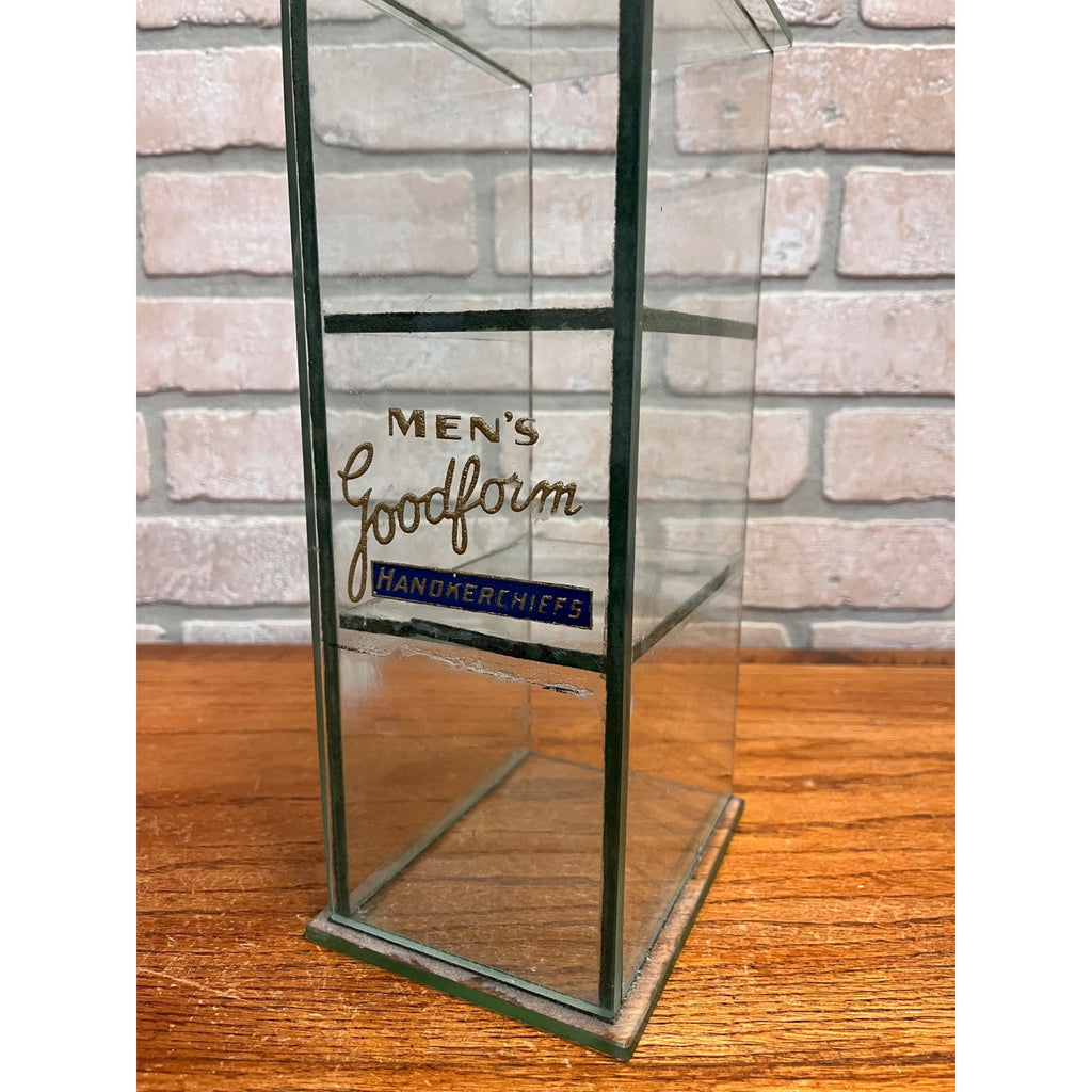 Vintage 1930s Men's Goodform Handkerchiefs Store Counter Display Advertising