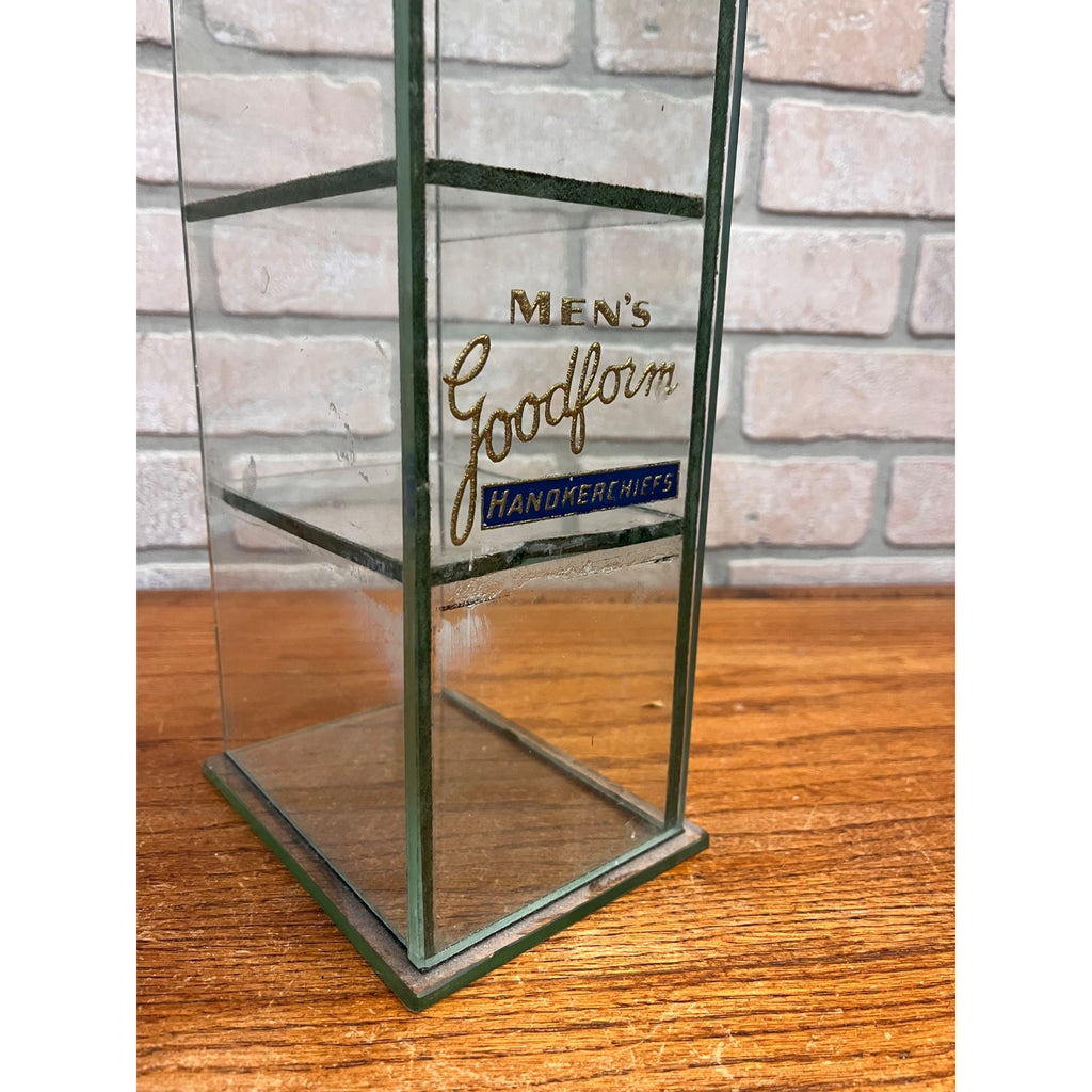 Vintage 1930s Men's Goodform Handkerchiefs Store Counter Display Advertising