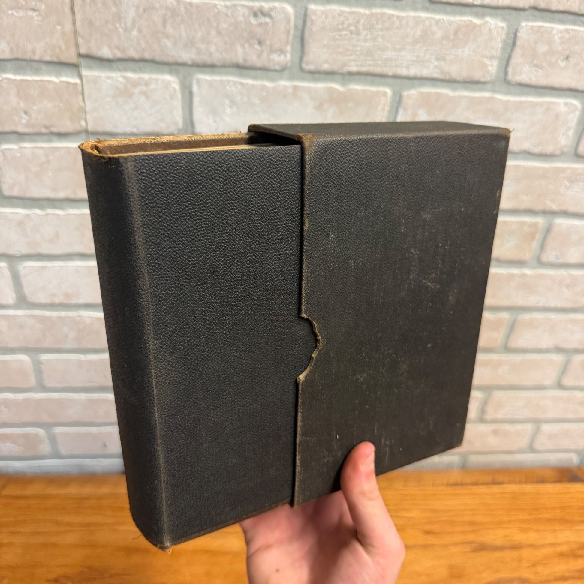 Antique German Bible Martin Luther (1900) Ornate Gold Gilt Hardcover