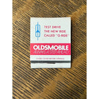 VINTAGE Matchbook Advertising - Badger Oldsmobile Co. Oshkosh, Wi.