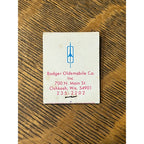 VINTAGE Matchbook Advertising - Badger Oldsmobile Co. Oshkosh, Wi.
