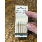 VINTAGE Matchbook Advertising - Badger Oldsmobile Co. Oshkosh, Wi.
