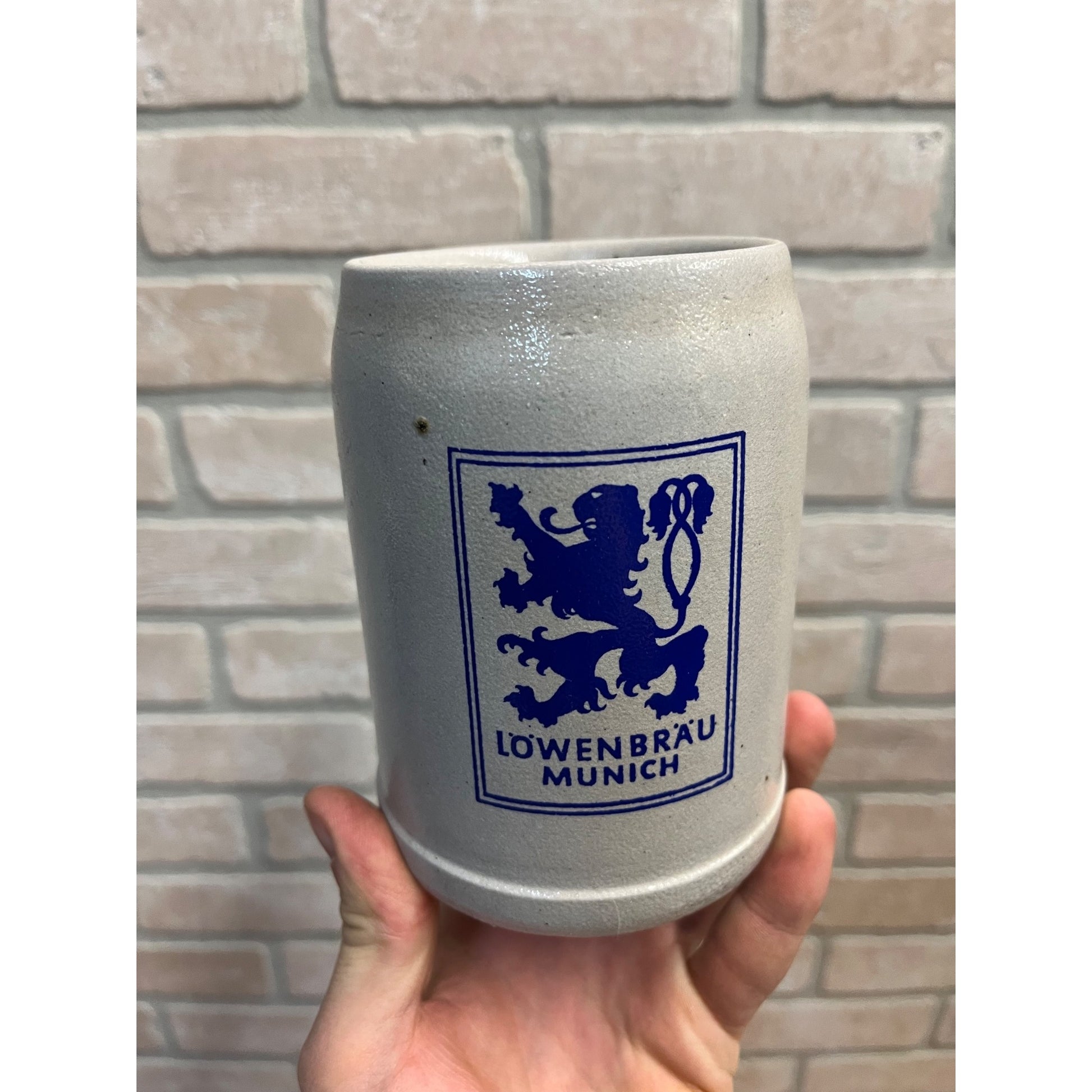 Vintage Lowenbrau Munich Beer Mug Stein Made in Germany 0.5 Liter