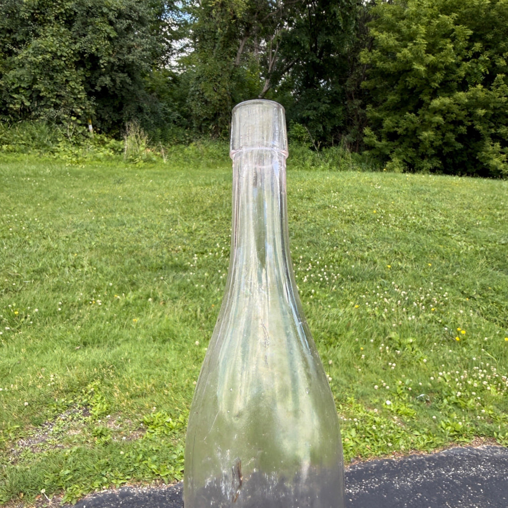 Antique Early 1900s 1890s H.F. Voss Ketchup Condiment Bottle Brooklyn New York