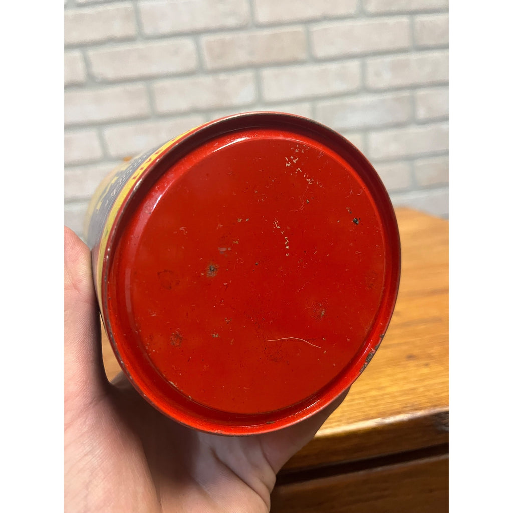 Vintage 1930s Bragg California Mint Tea Can  Live Food Products Advertising Tin