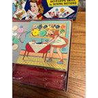 Vintage Button Craft Gold Medal Toy Transogram Company Inc. New York USA 1940 Sewing Practice