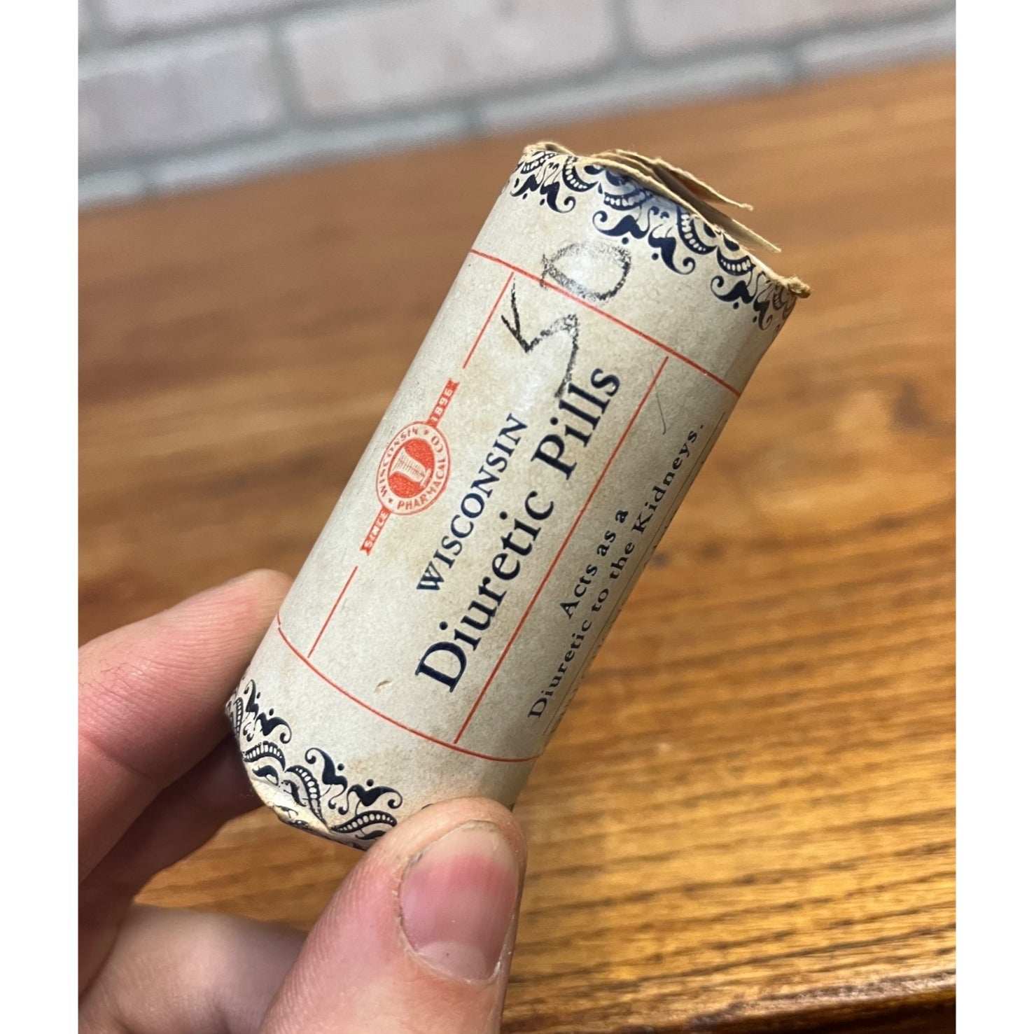 Vintage Wisconsin Pharmacap Co. Milwaukee Wis Unopened Package