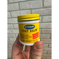 Vintage Dr. Scholl's Foot Balm Milk Glass Jar 1974 - Used - 1-1/2oz