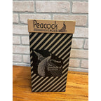 Vintage Peacock Shoes Art Deco Shoe Box Milwaukee, WI 1940s Advertising Wis