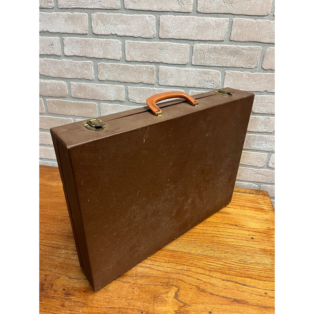 Vintage 1960s Westclox Electric Clock Traveling Salesman Sample Advertising Case