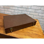 Vintage 1960s Westclox Electric Clock Traveling Salesman Sample Advertising Case