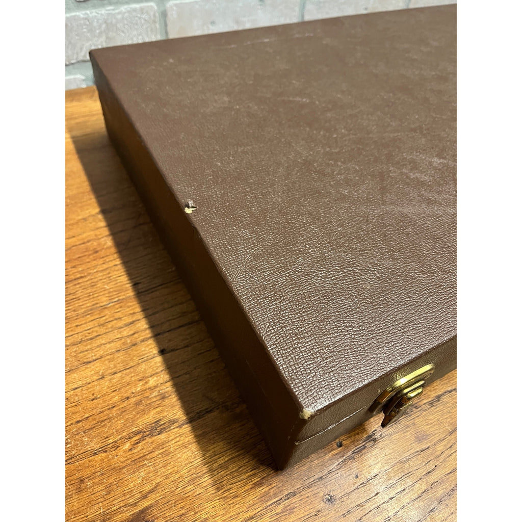 Vintage 1960s Westclox Electric Clock Traveling Salesman Sample Advertising Case