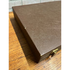 Vintage 1960s Westclox Electric Clock Traveling Salesman Sample Advertising Case