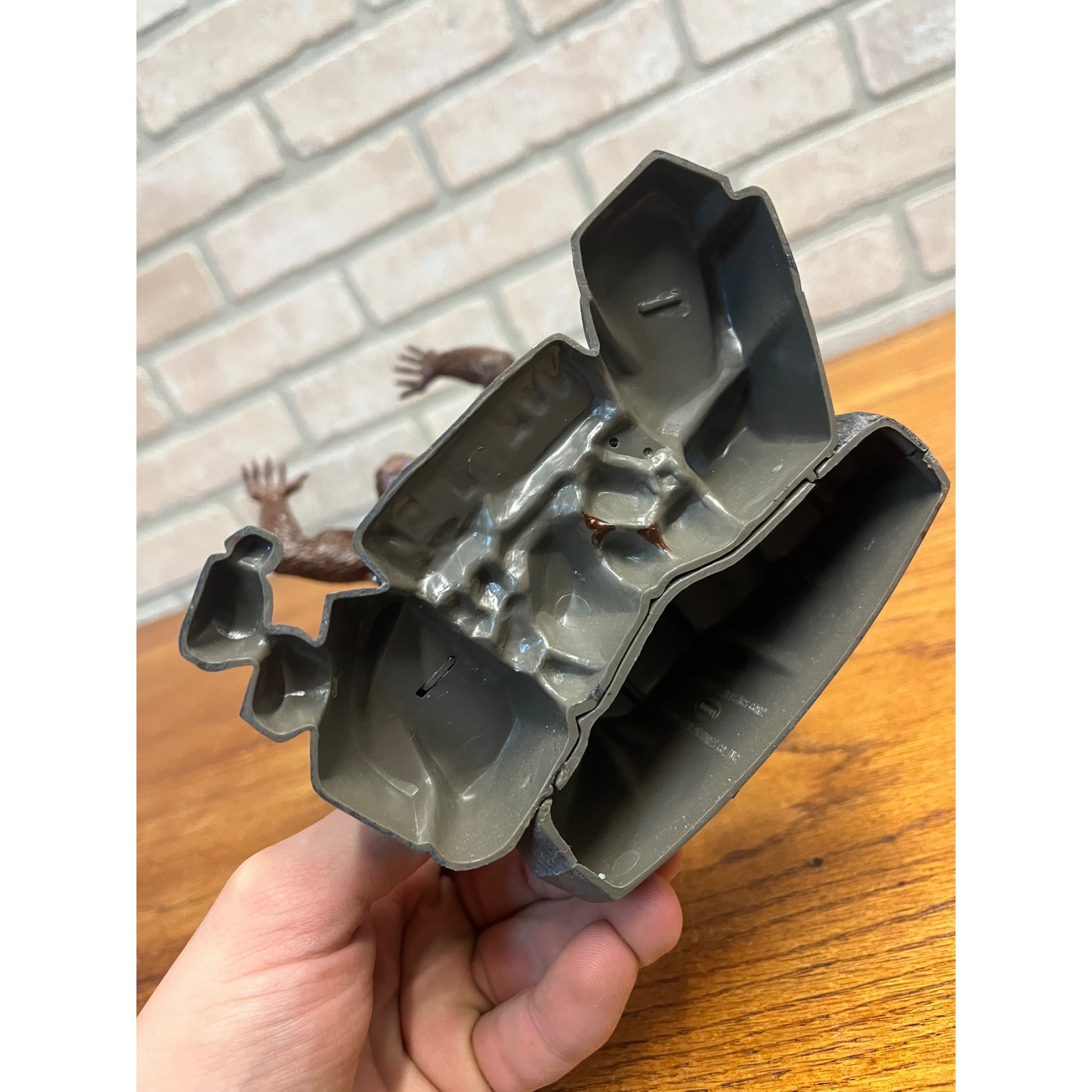 Vintage 1962 The Wolf Man Aurora Model Kit Built - Well Done