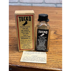 Vintage Tucko Athlete's Foot Medicine Bottle Box Insert Pharmacy Drugstore Display