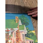 1920s Advertising Calendar Poster Fuller Goodman Farm Barn Dairy Scene