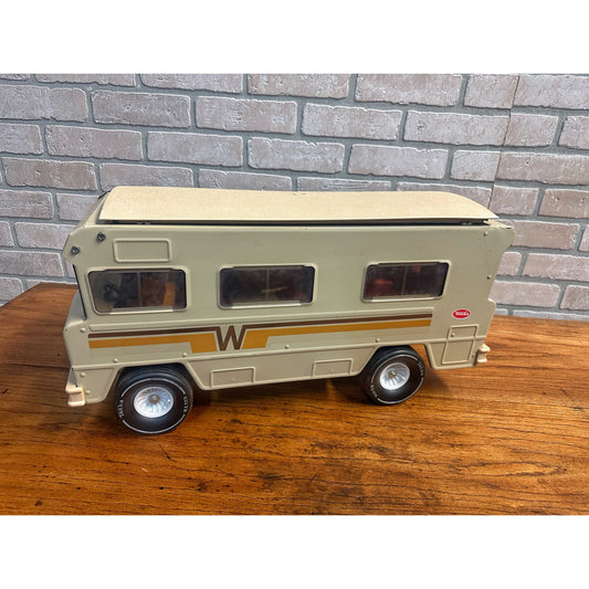 Vintage Tonka Winnebago RV Motor Home Camper 1970’s Double Stripe