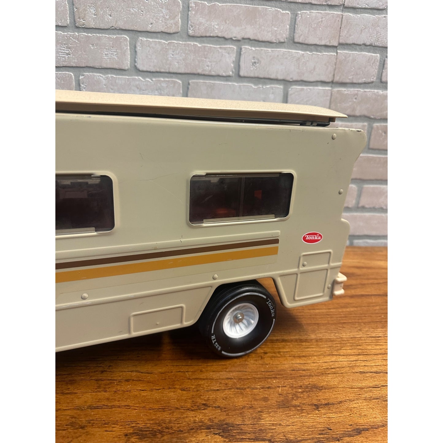 Vintage Tonka Winnebago RV Motor Home Camper 1970’s Double Stripe