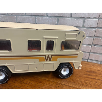 Vintage Tonka Winnebago RV Motor Home Camper 1970’s Double Stripe