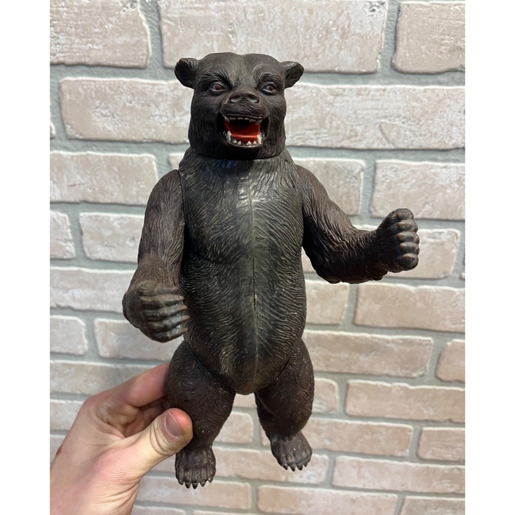 RARE Vintage 1965 Bonanza American Character 10" Action Figure Grizzly Bear Toy