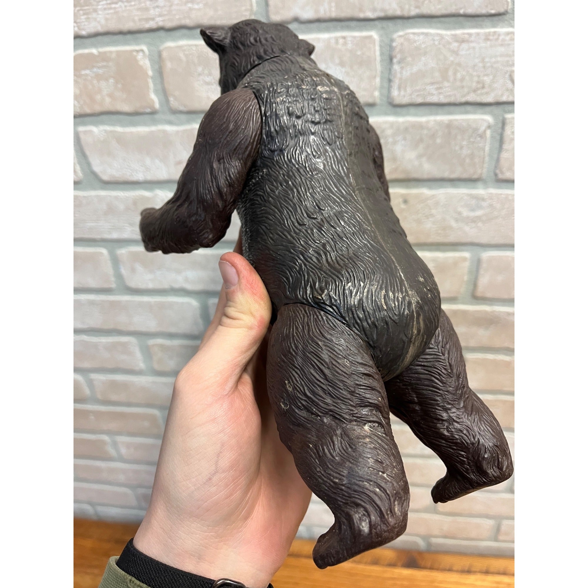 RARE Vintage 1965 Bonanza American Character 10" Action Figure Grizzly Bear Toy