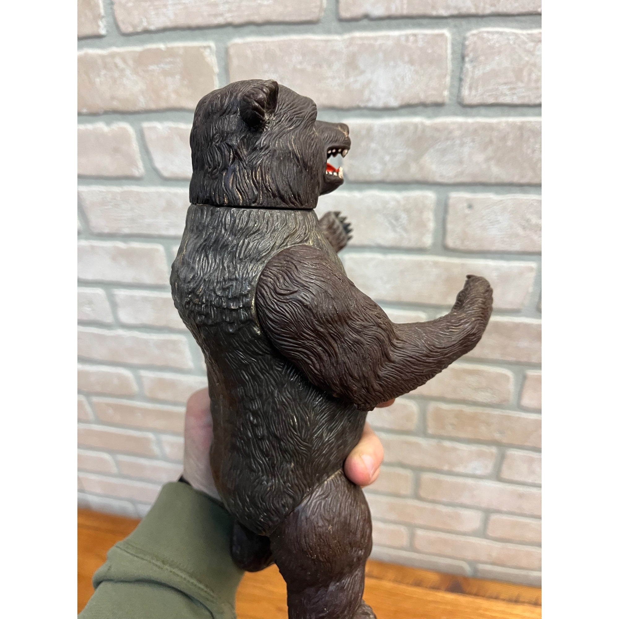 RARE Vintage 1965 Bonanza American Character 10" Action Figure Grizzly Bear Toy