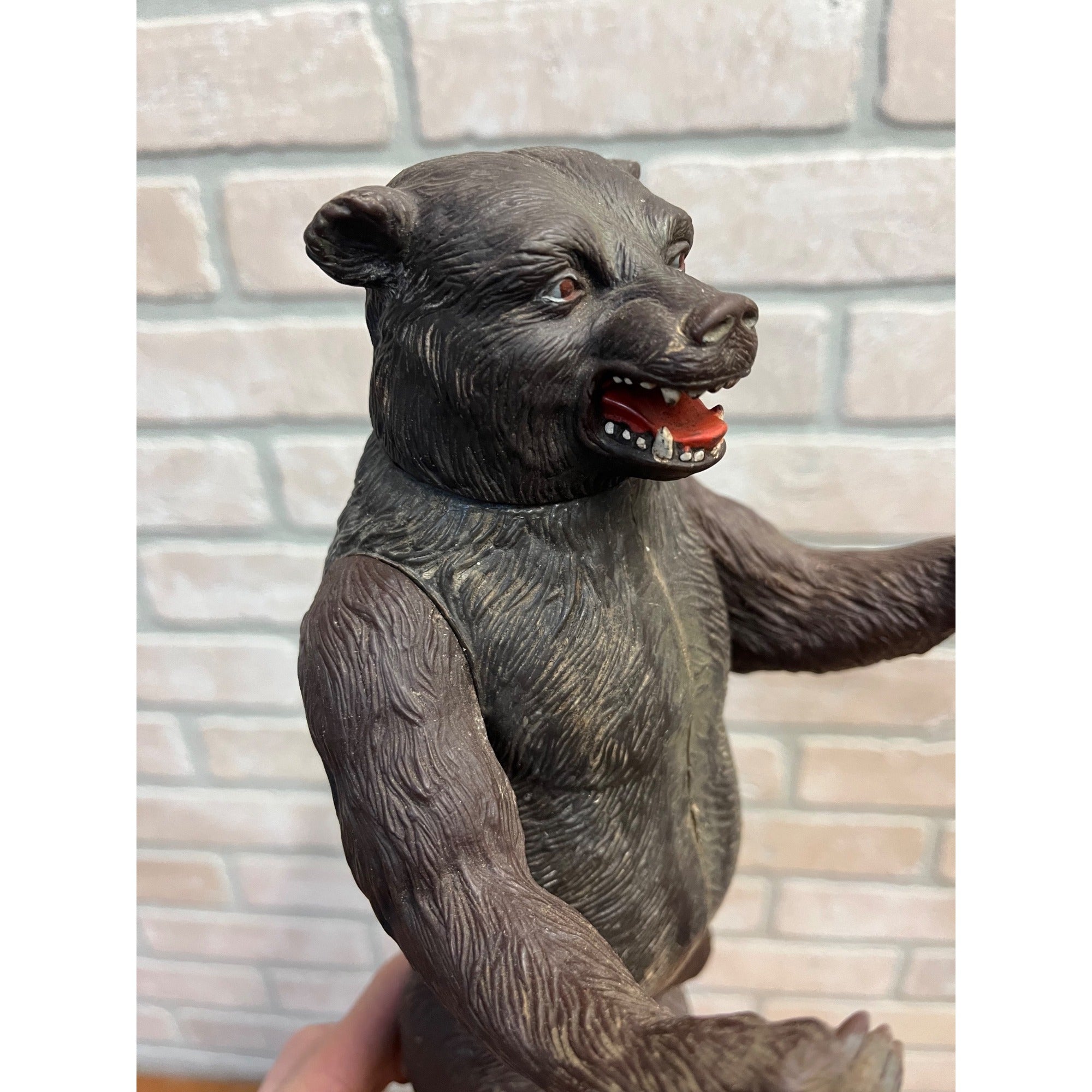 RARE Vintage 1965 Bonanza American Character 10" Action Figure Grizzly Bear Toy