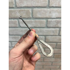 Antique c1890s Deming & Wakefield Shoe Boot Store Waupun Wisconsin Button Hook