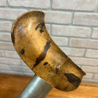 Antique Indonesian Javanese Kris Dagger Serpentine Blade Hand Carved Sheath 19"