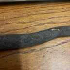 Antique Indonesian Javanese Kris Dagger Serpentine Blade Hand Carved Sheath 19"