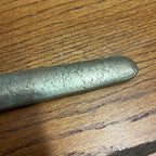 Antique Indonesian Javanese Kris Dagger Serpentine Blade Hand Carved Sheath 19"