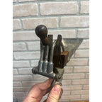 Antique Goodell Antrim Cast Iron Double Prong Cherry Pitter Tabletop Mount Tool